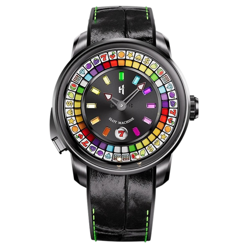 Lucky Harvey ZLS305 - Men's automatic Watch Luxury Slot Design breitvacher