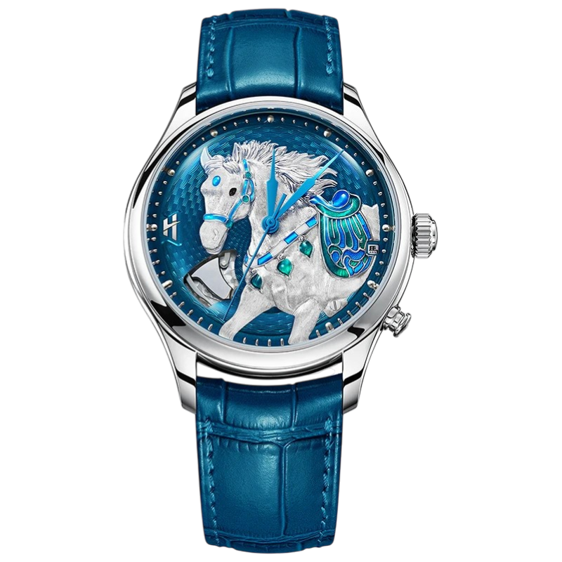 Lucky Harvey ZLS502 - Automatic Horse Watch for Men breitvacher