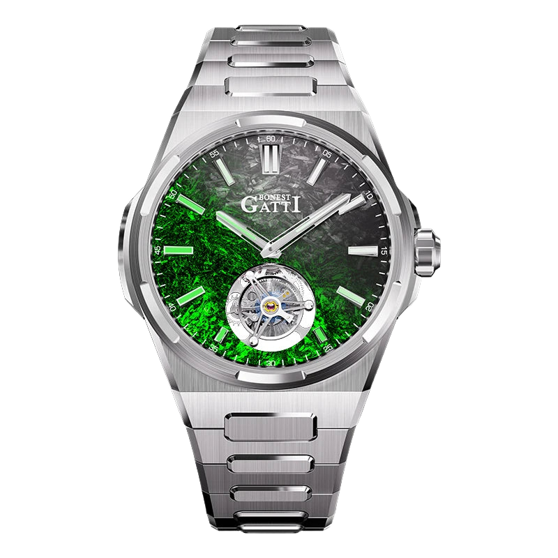 BONEST GATTI BG7006 - Men - silver watch perspective