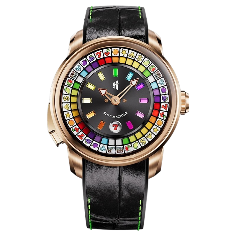 Lucky Harvey ZLS305 - Men's automatic Watch Luxury Slot Design breitvacher