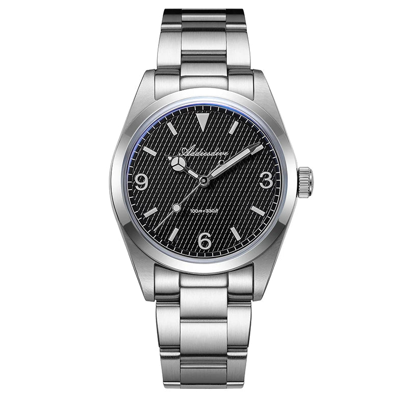 Addiesdive AD2096 - Men's - dial texture markers