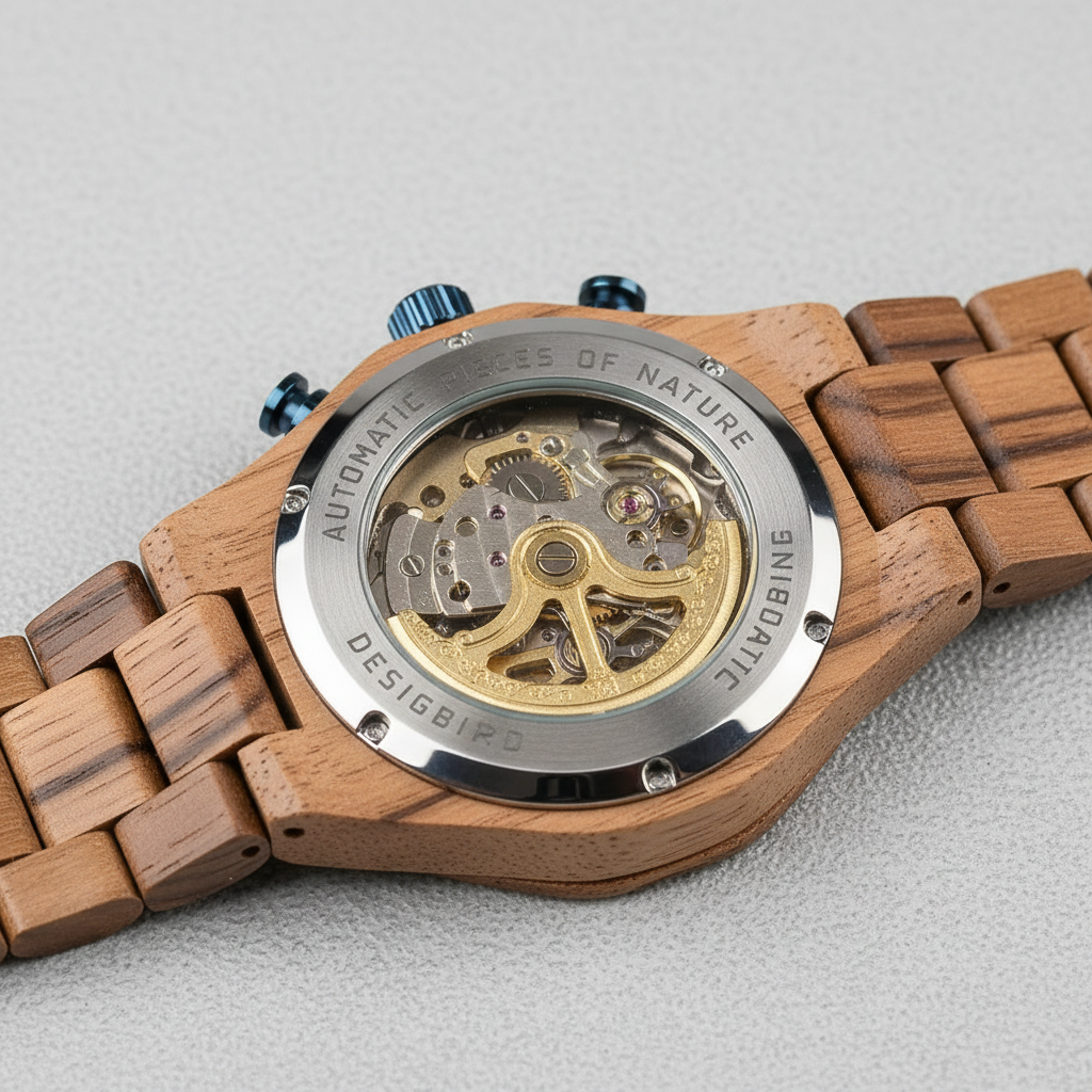 BOBO BIRD GT167 - Chronograph Watch with Wooden Craftsmanship breitvacher