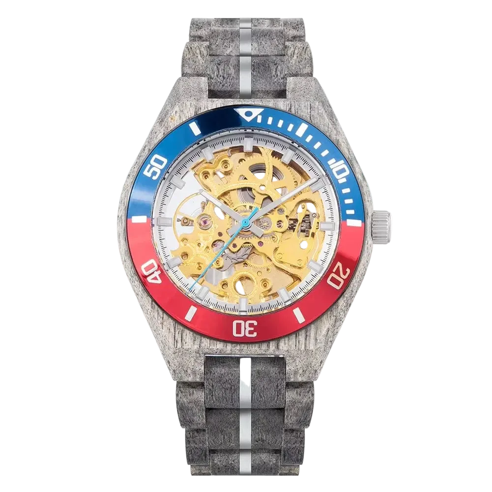 BOBO BIRD - Automatic Wat - automatic timepiece, forest setting