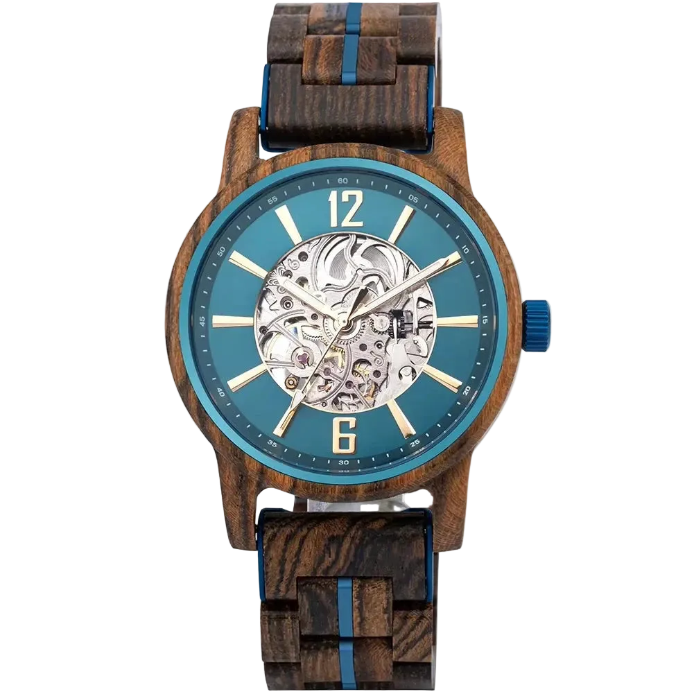 BOBO BIRD - Automatic Wat - open heart, natural wood
