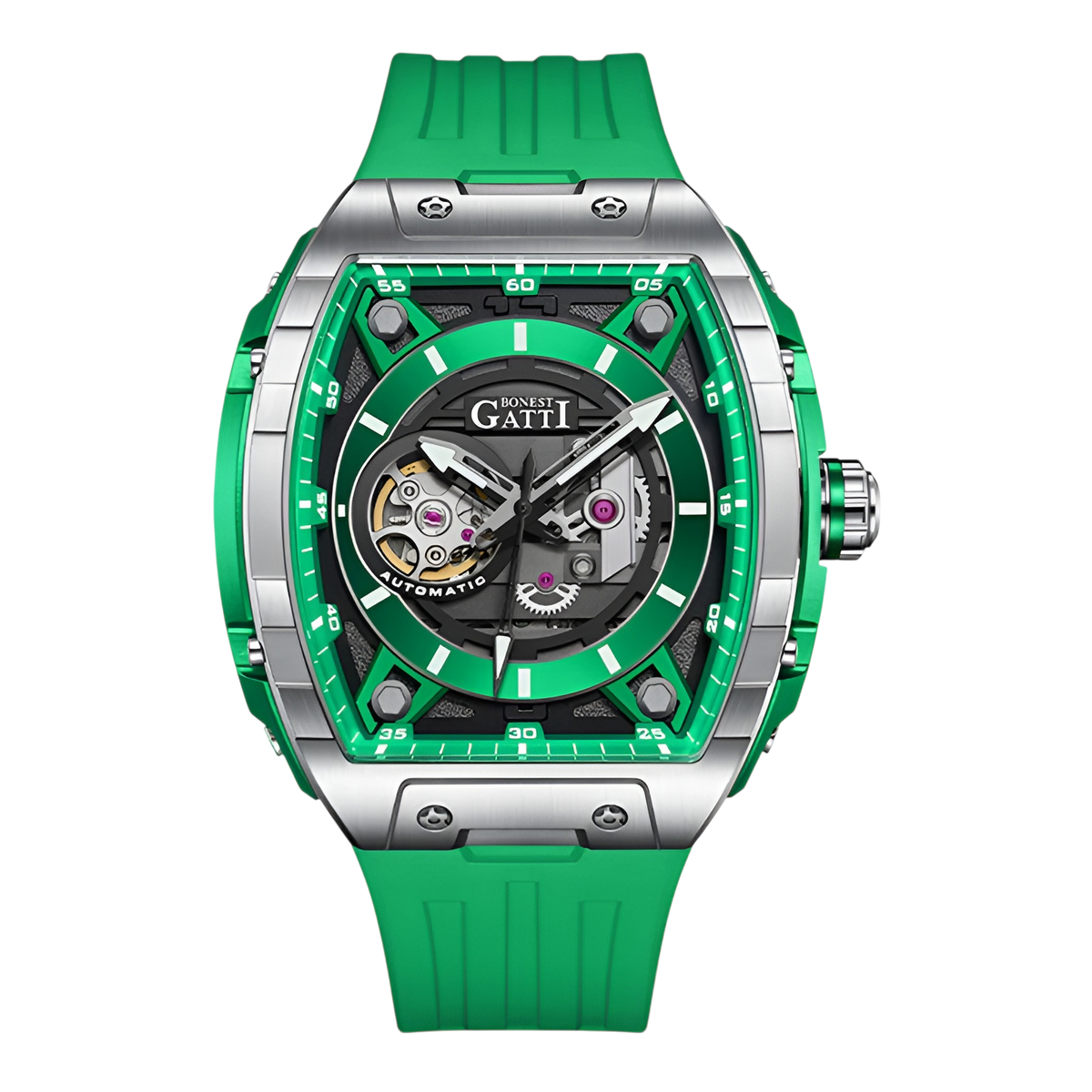 BONEST GATTI BG5602 - Men - rear view, movement window