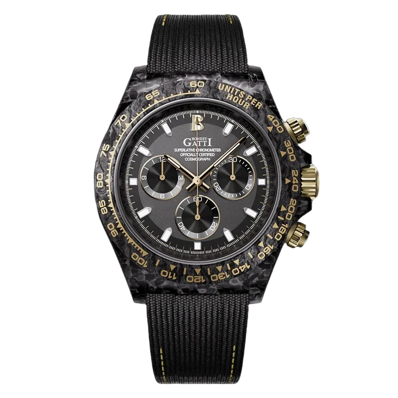 BONEST GATTI BG9010 - Aut - black gold front