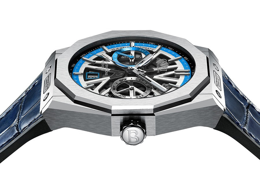 BONEST GATTI BG9601-L – Side view showing diamond-cut 12-polygon steel design