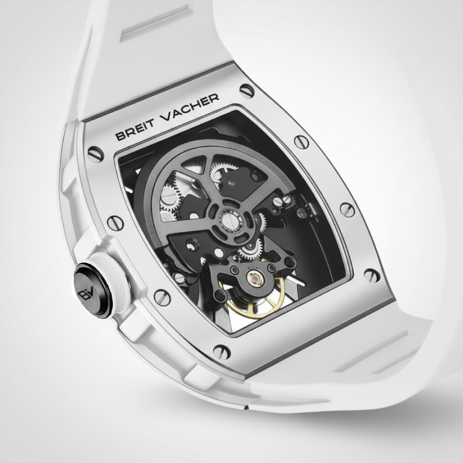 BREITVACHER 91904 - Automatic Mechanical Watch Carbon Fiber Caseback