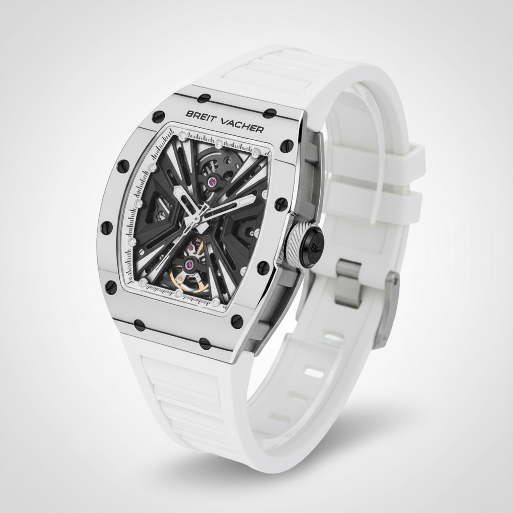 BREAITVACHER 91904 - Auto - Angled white strap