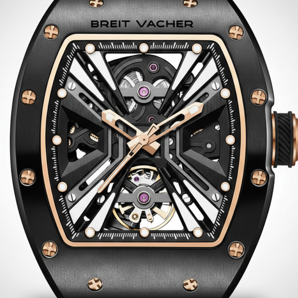 BREAITVACHER 91904 - Auto - dial close-up, intricate movement