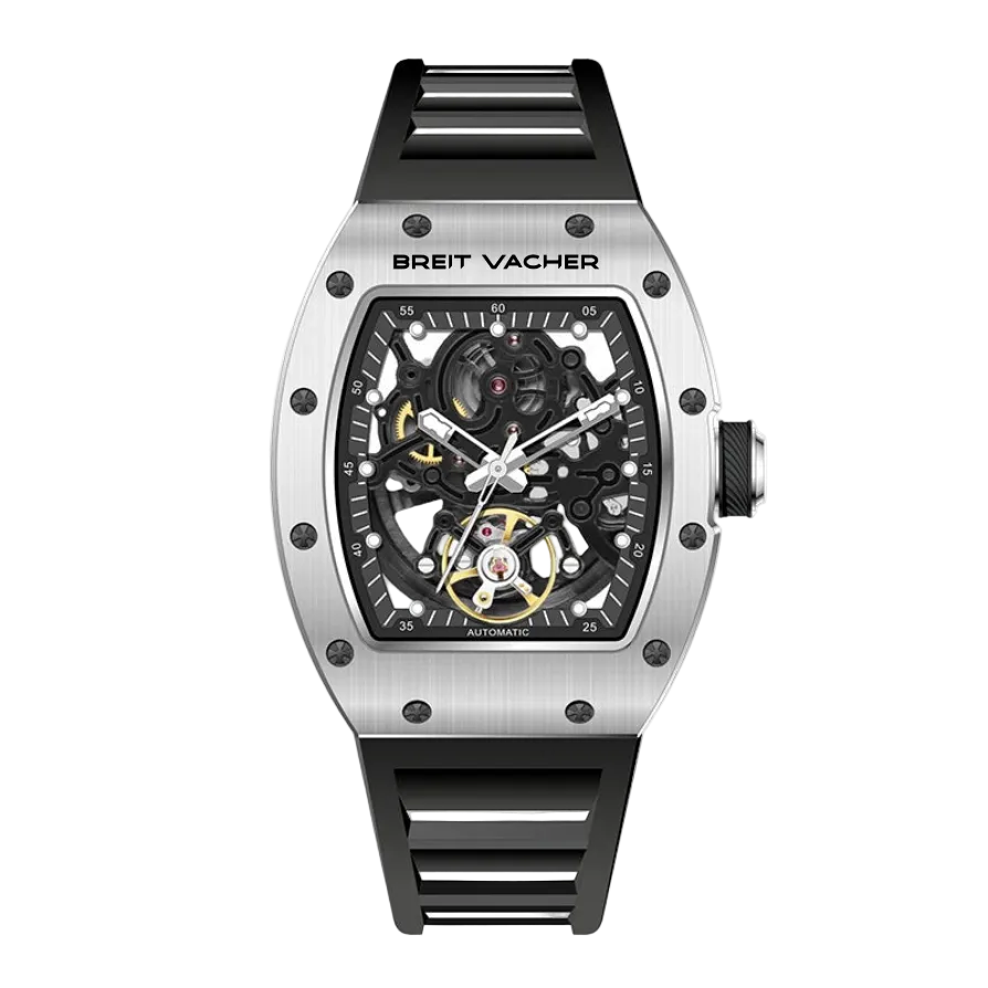 BREITVACHER 919012 - Men' - Front skeleton dial