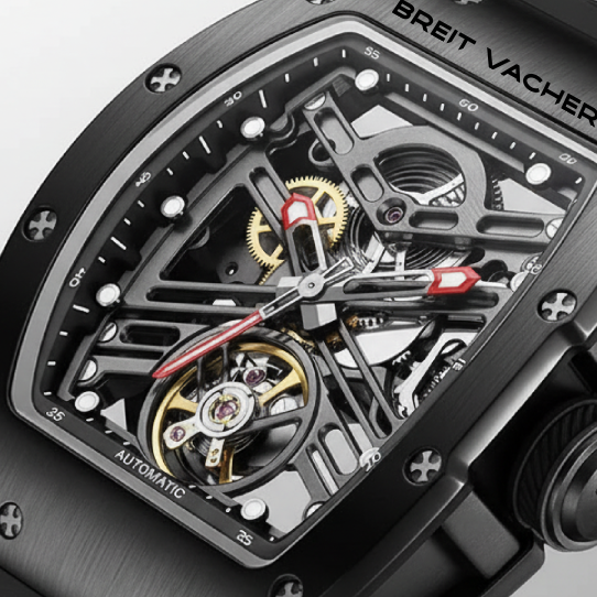 BREITVACHER 919013 - Auto - Close-up, intricate movement, visible gears