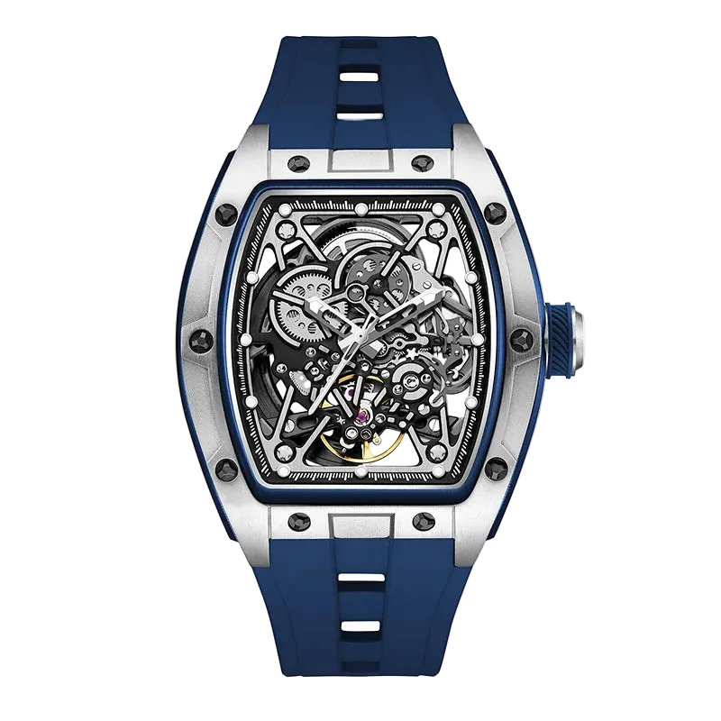 BREITVACHER 91983 - Autom - front view, skeleton dial