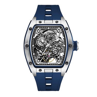 BREITVACHER 91983 - Autom - front view, skeleton dial