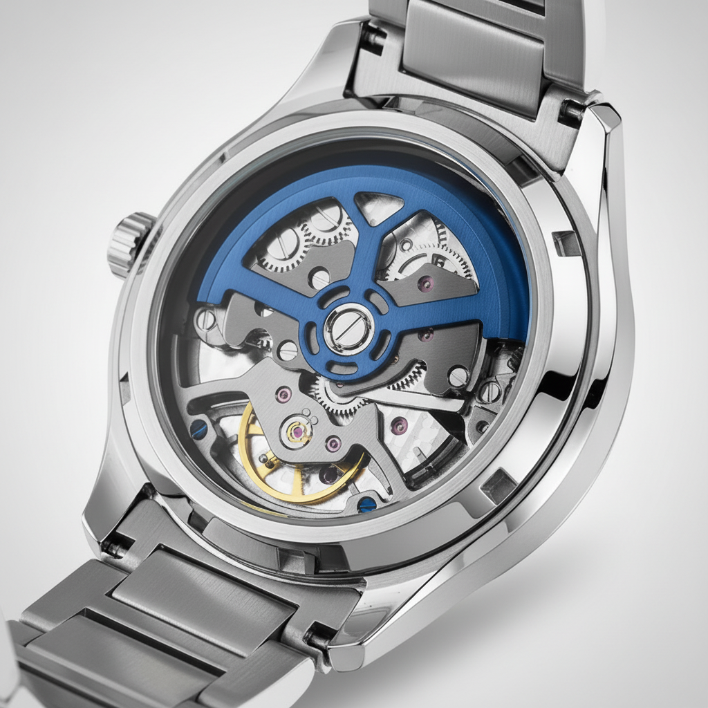 BREITVACHER 9204G5 - Auto - exhibition caseback rotor