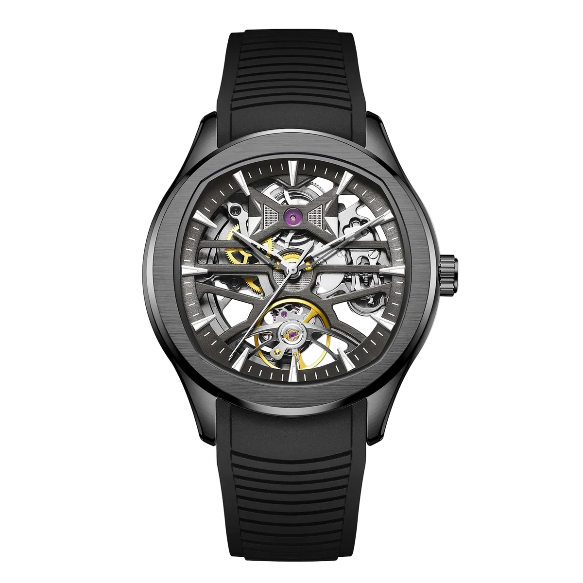 BREITVACHER 9204G5 - Men - prominent front, black skeleton