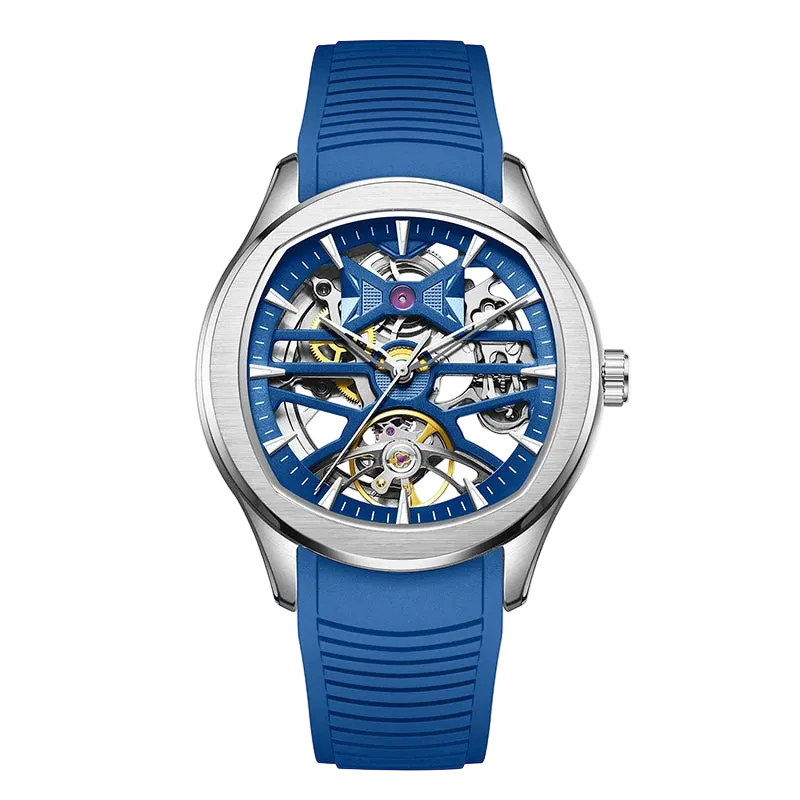 BREITVACHER 9204G5 - Men - prominent front, blue skeleton