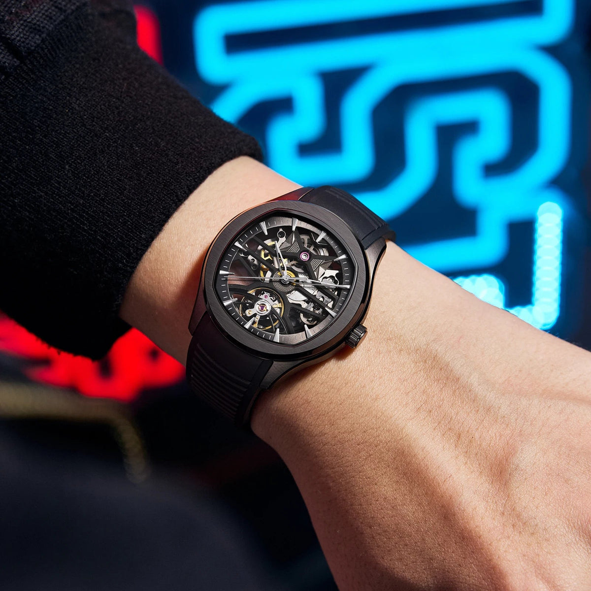 BREITVACHER 9204G5 - Men - black version, night setting