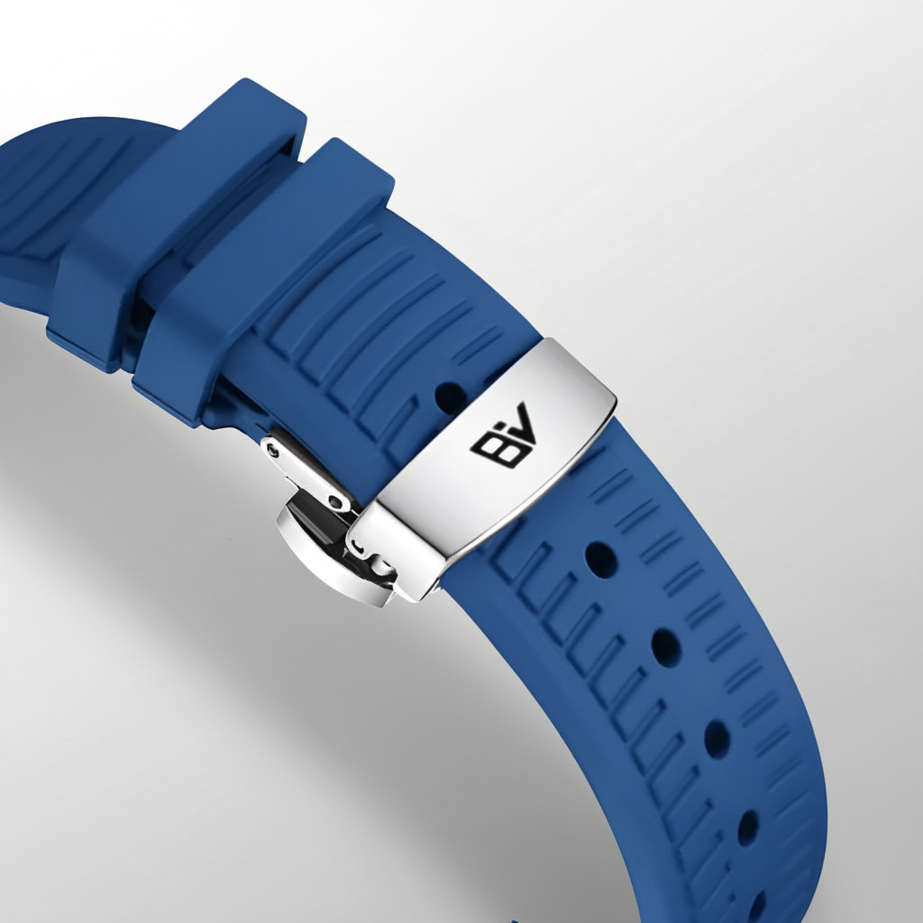 BREITVACHER 9204G5 - Men - detailed clasp, brand emblem