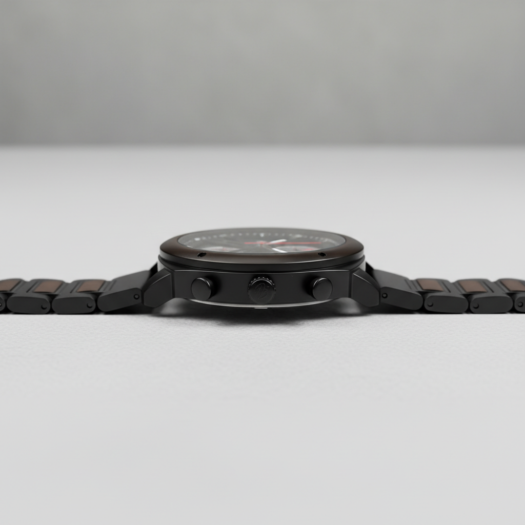 BOBO BIRD GT149 - Japanes - side profile, watch, strap
