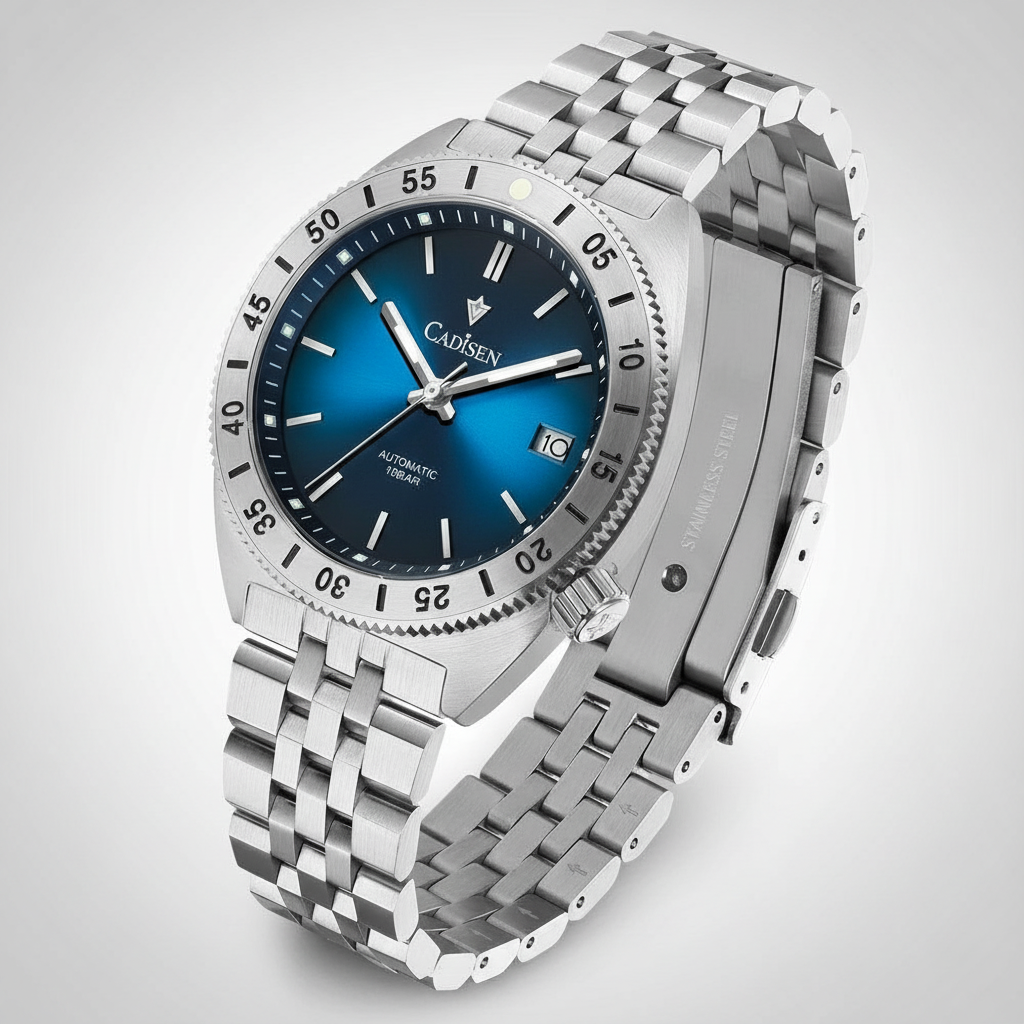 CADISEN Automatic Mechanical Watch Angled