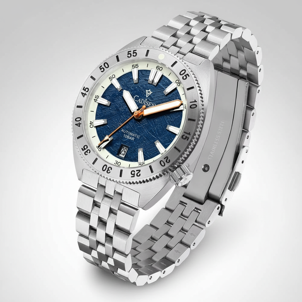 CADISEN Automatic Watch Angled