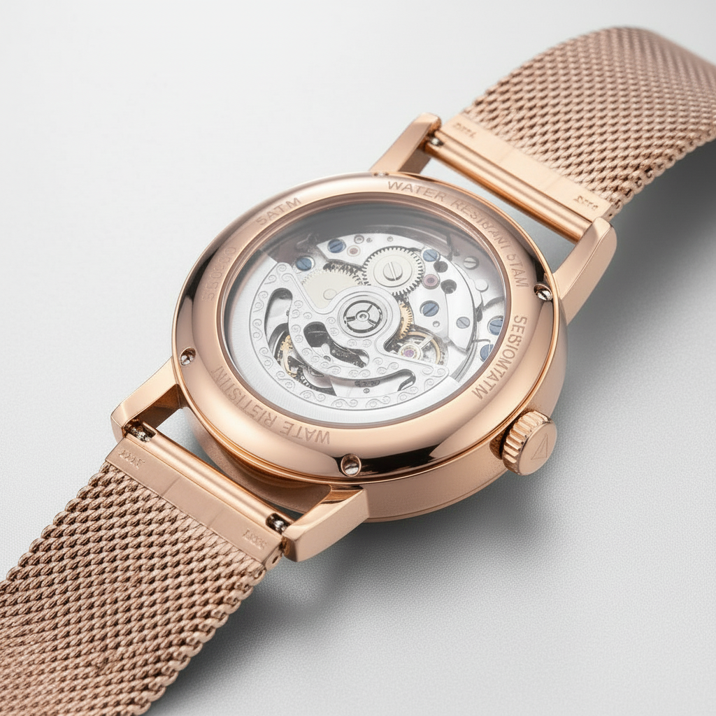 CADISEN C1030 - Automatic Mechanical Watch - Luxury Elegance Caseback