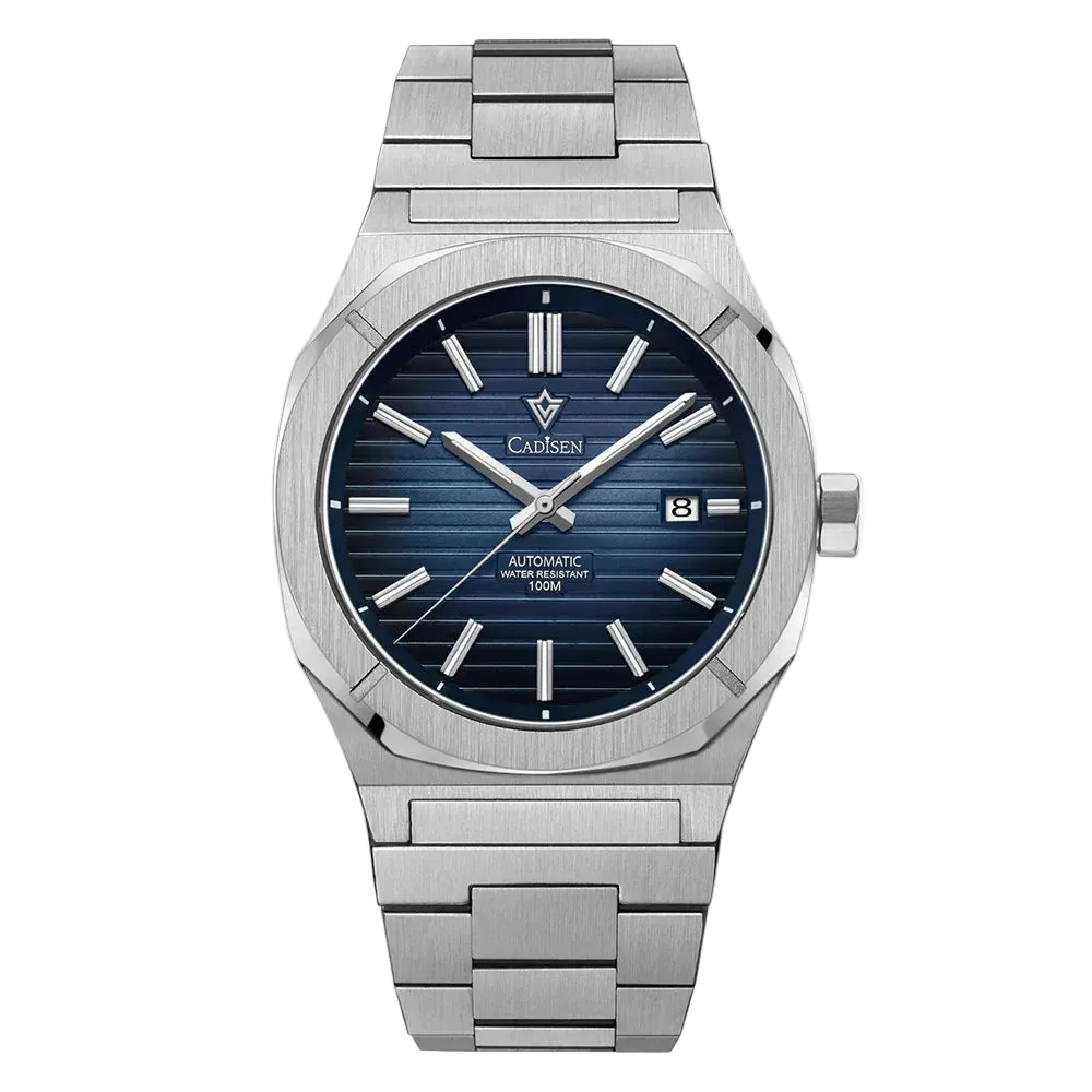 CADISEN C8200 - Blue dial, stainless steel, automatic