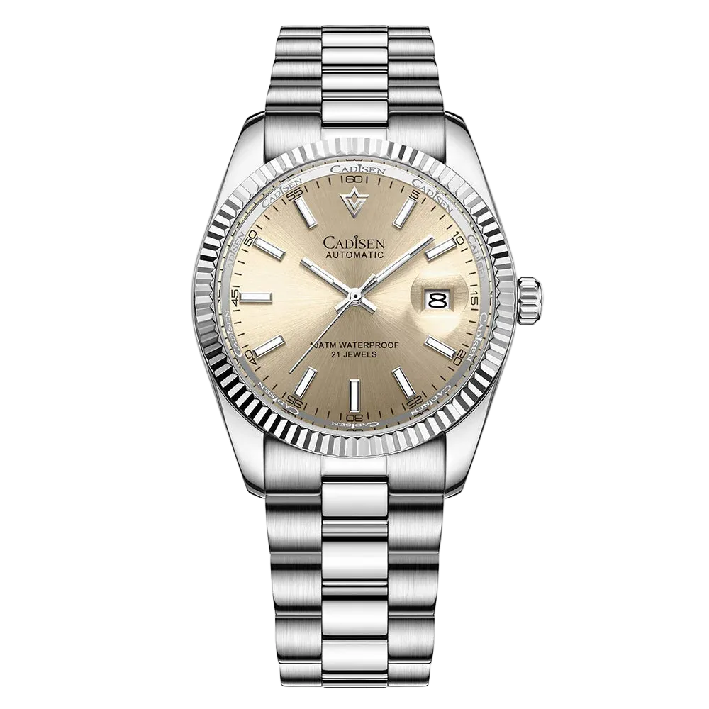 CADISEN C8214 - Mechanica - watch head, crown detail