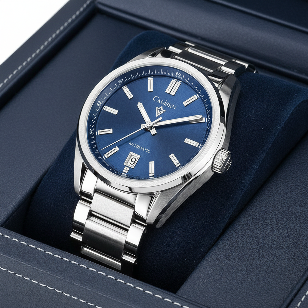 CADISEN C8227 - Automatic - Inside display box, dark blue
