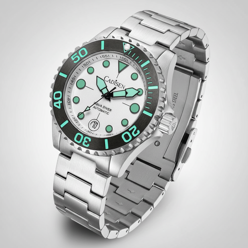 CADISEN C8232M - Automati - Angled view bracelet