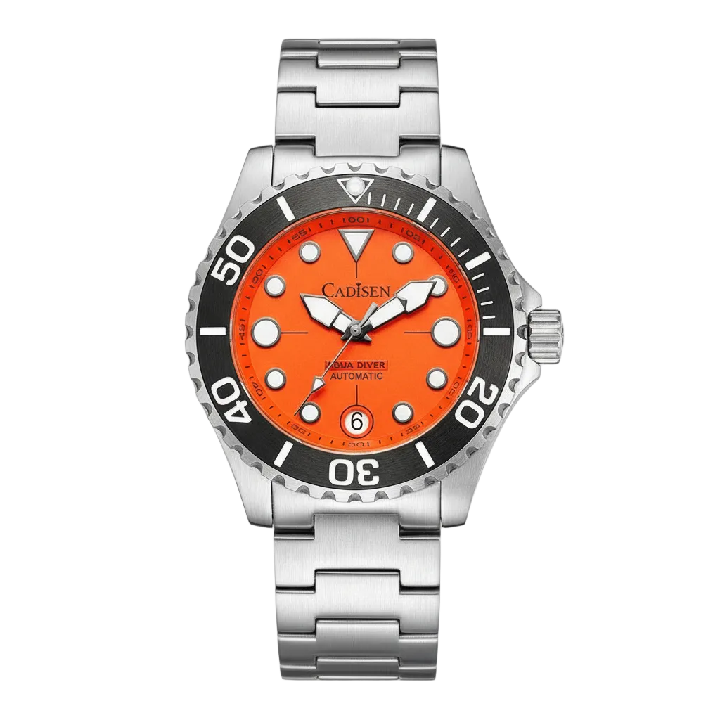 CADISEN C8232M - Automati - Front view orange