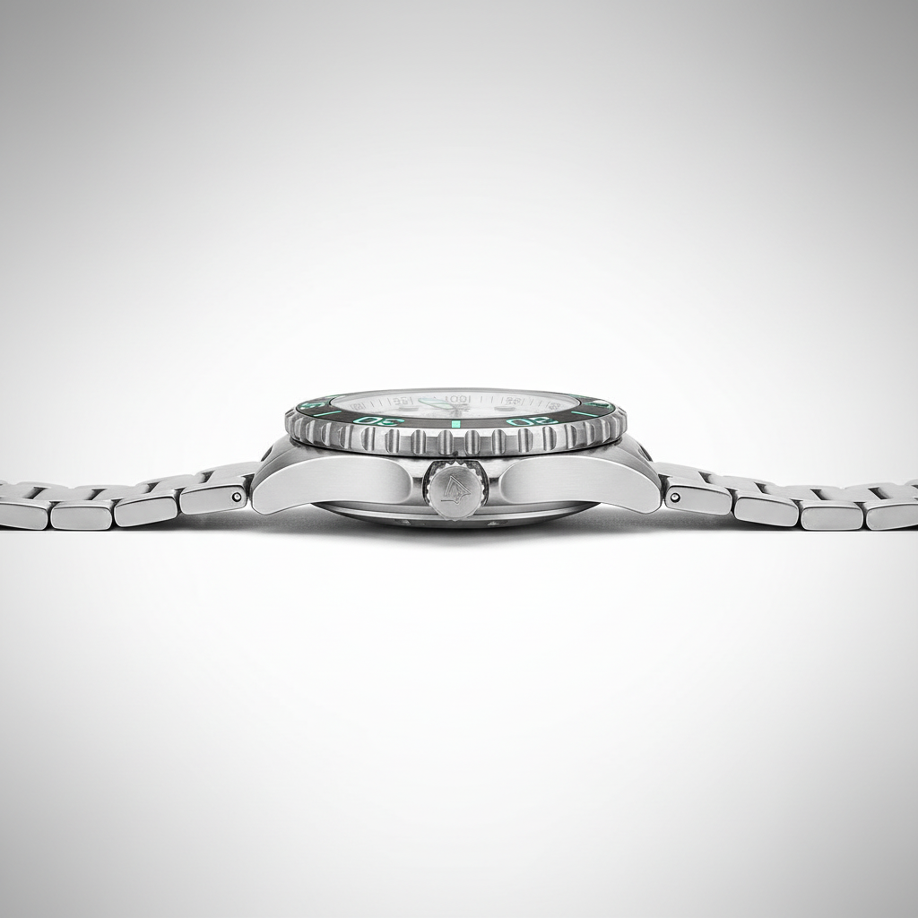 CADISEN C8232M - Automati - Side profile crown