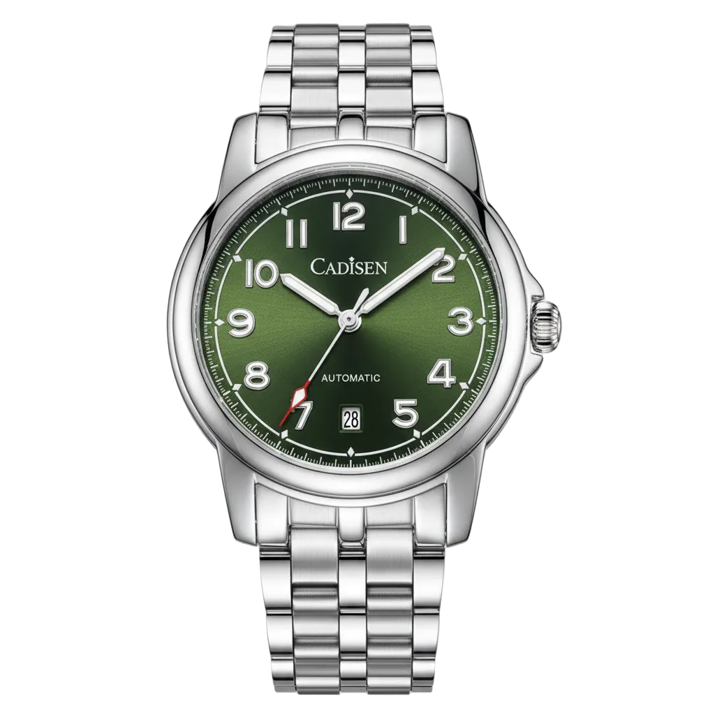 CADISEN C8235 - Auto Full Green watch