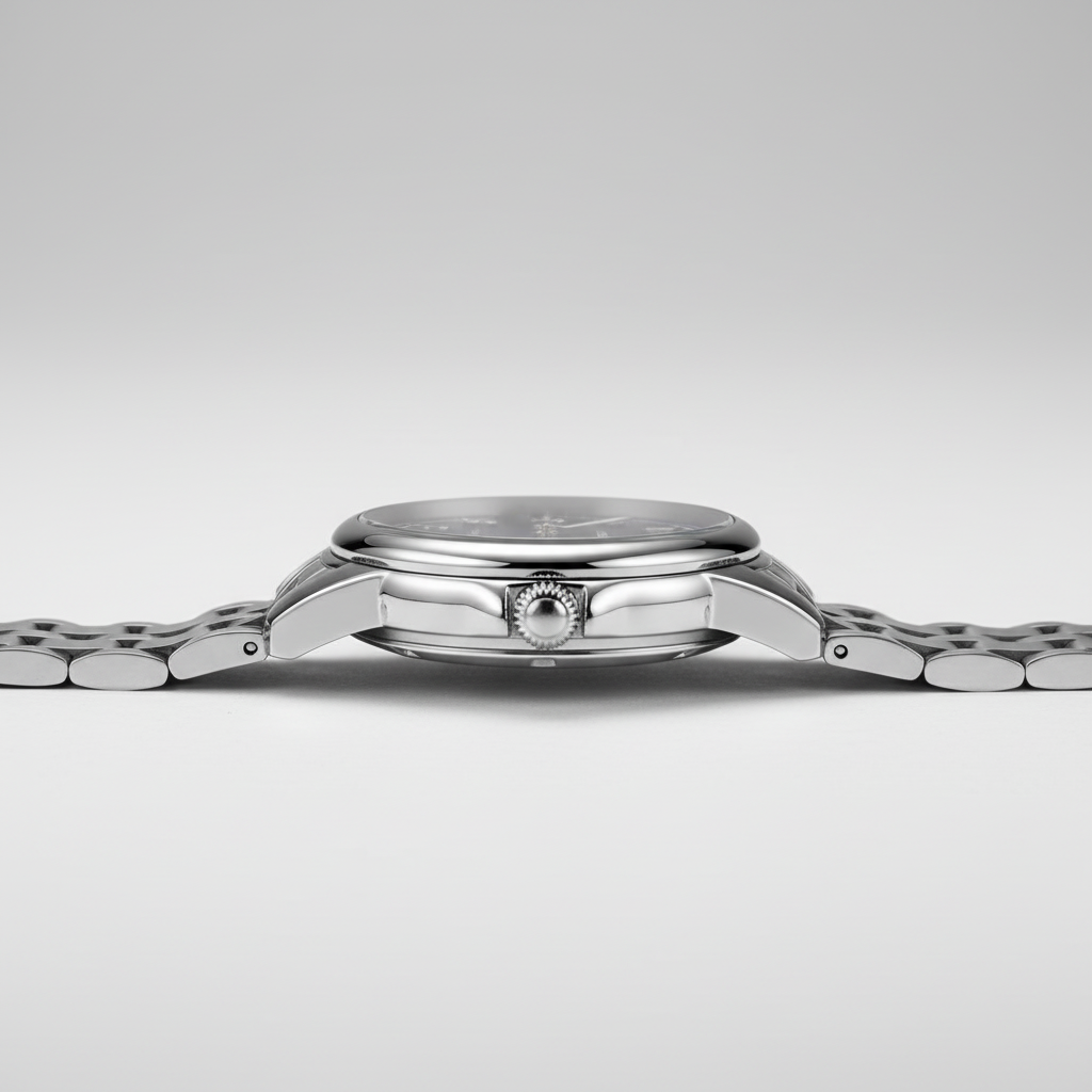 CADISEN C8235 - Side profile, polished case