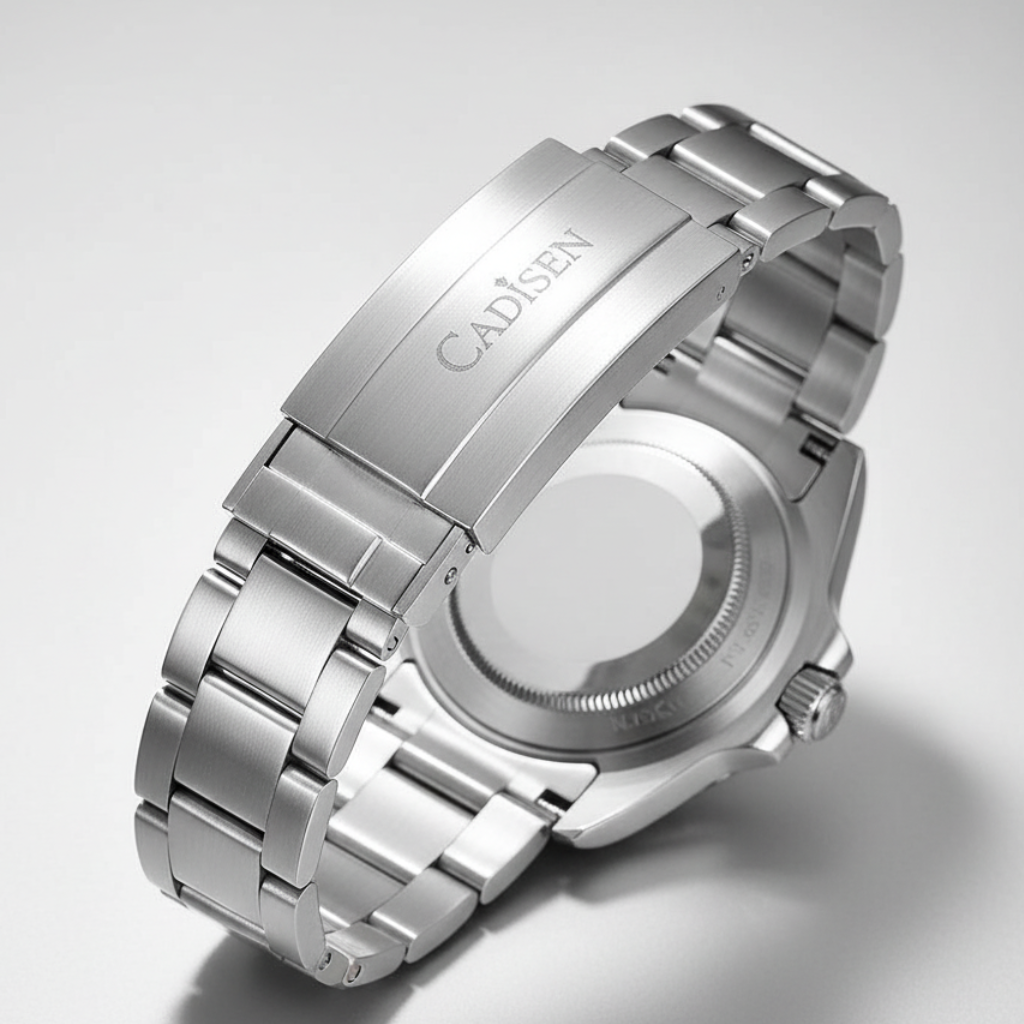 CADISEN C8238 - Automatic Mechanical Watch - Stainless Steel Strap Details