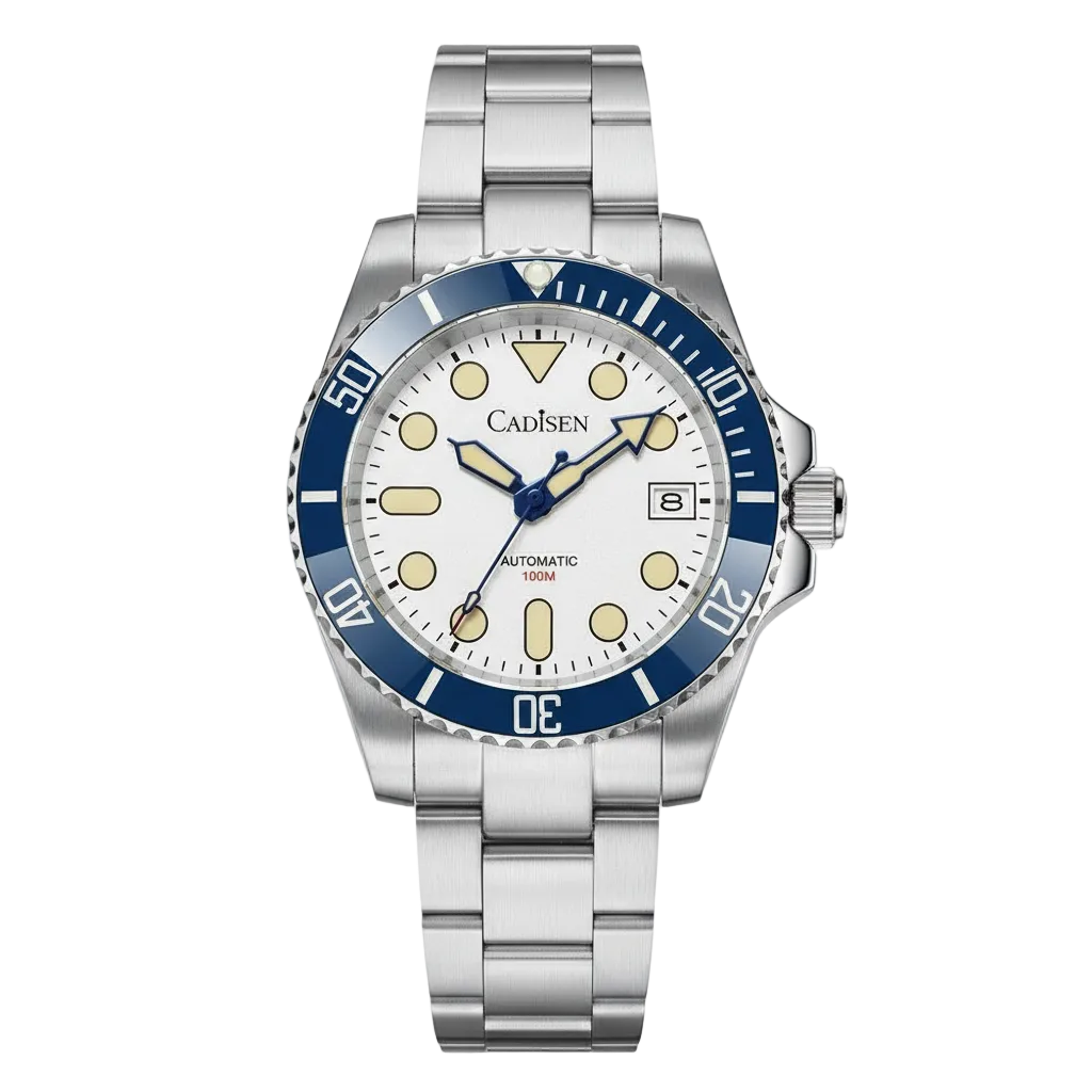 CADISEN C8238 - Automatic Mechanical Watch - Stainless Steel Full watch