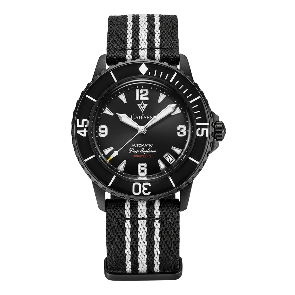 CADISEN C8239 - Automatic Mechanical Watch Luxury Full watch Black