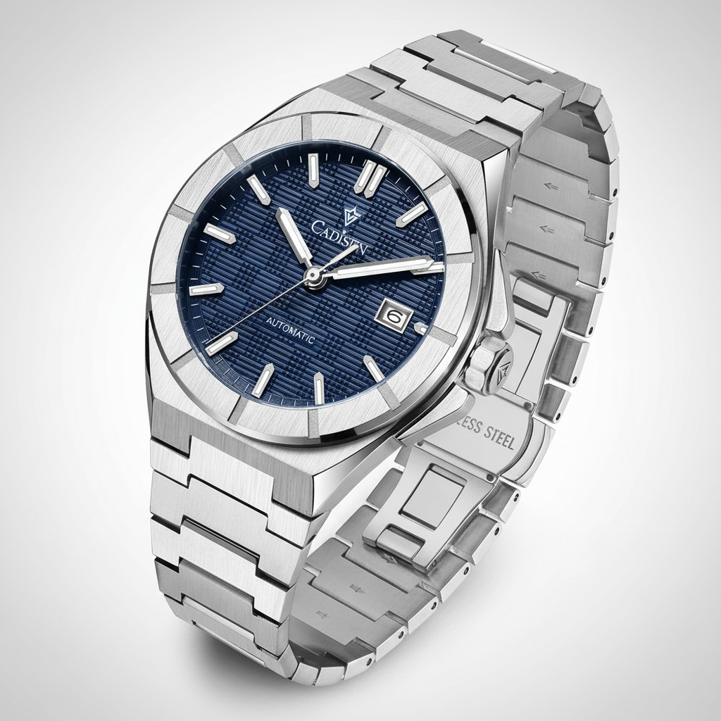 CADISEN C8242 - Luxury Automatic Watch For Men Angled
