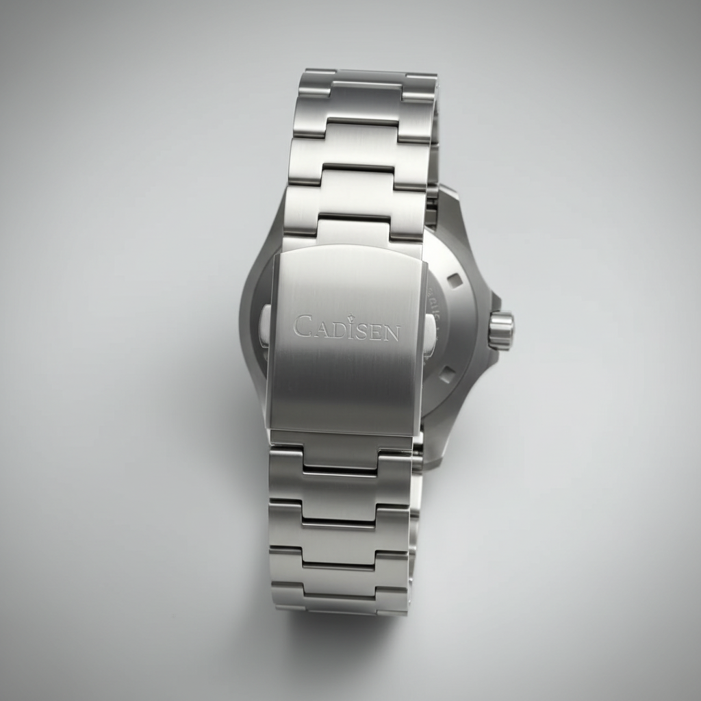 CADISEN C8245 - Men Autom - Clasp detail, engraved logo