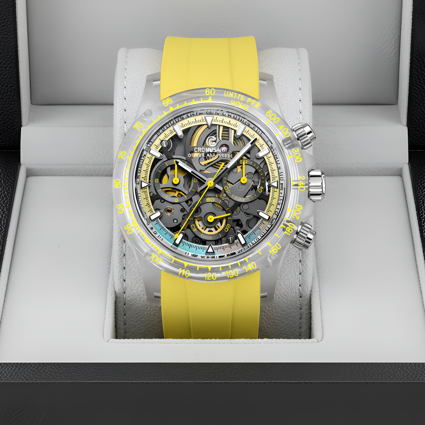 CRONUSART CM021-001 - Men's Automatic Mechanical Watch packaging