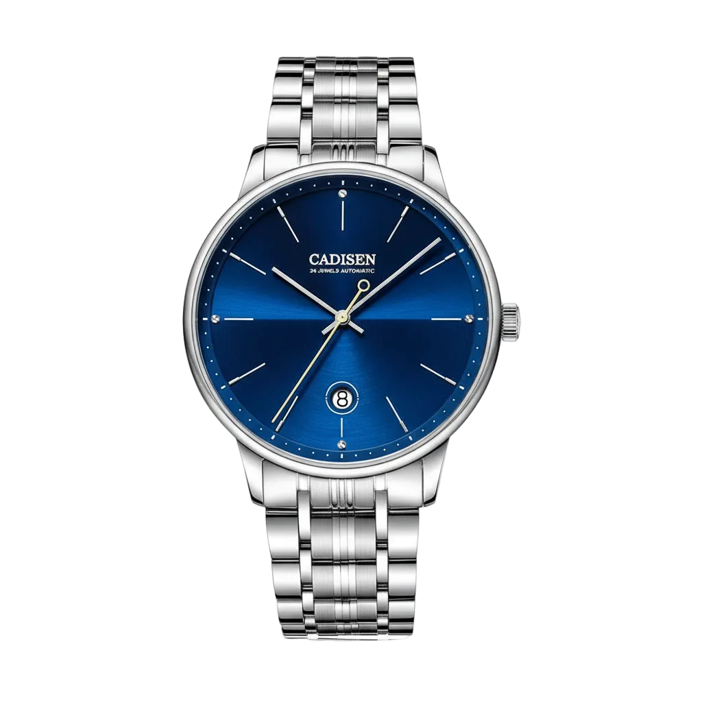 Cadisen C8166 - Mechanical Watch Luxury Automatic Blue