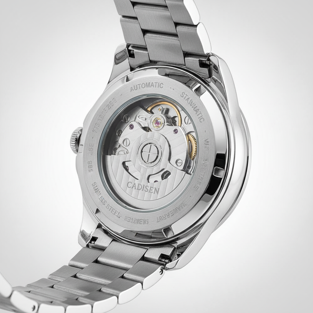 Cadisen C8168 - Men Autom - Automatic movement, sapphire back