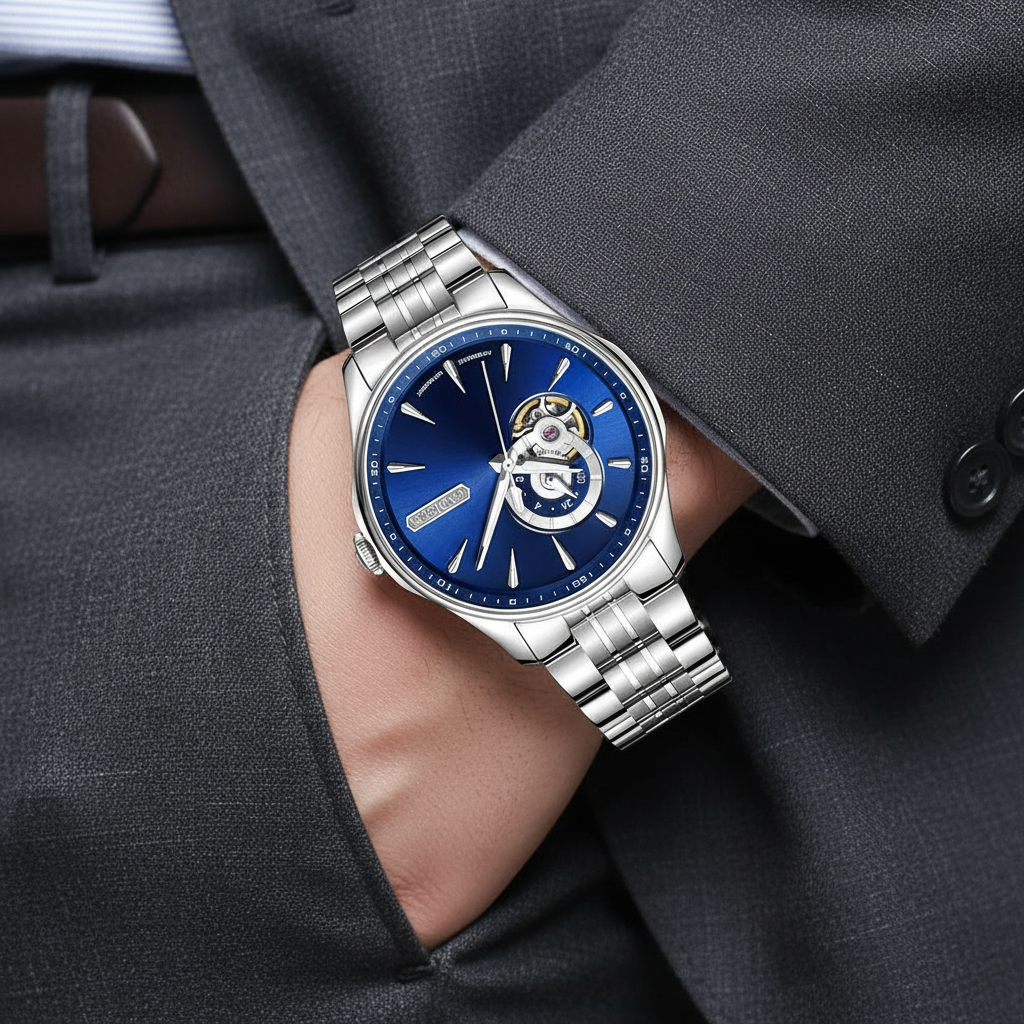 Cadisen C8168 - Men Autom - Wrist shot, suit attire