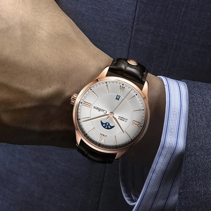 Cadisen C8188 - Automatic - on wrist, elegant, suit
