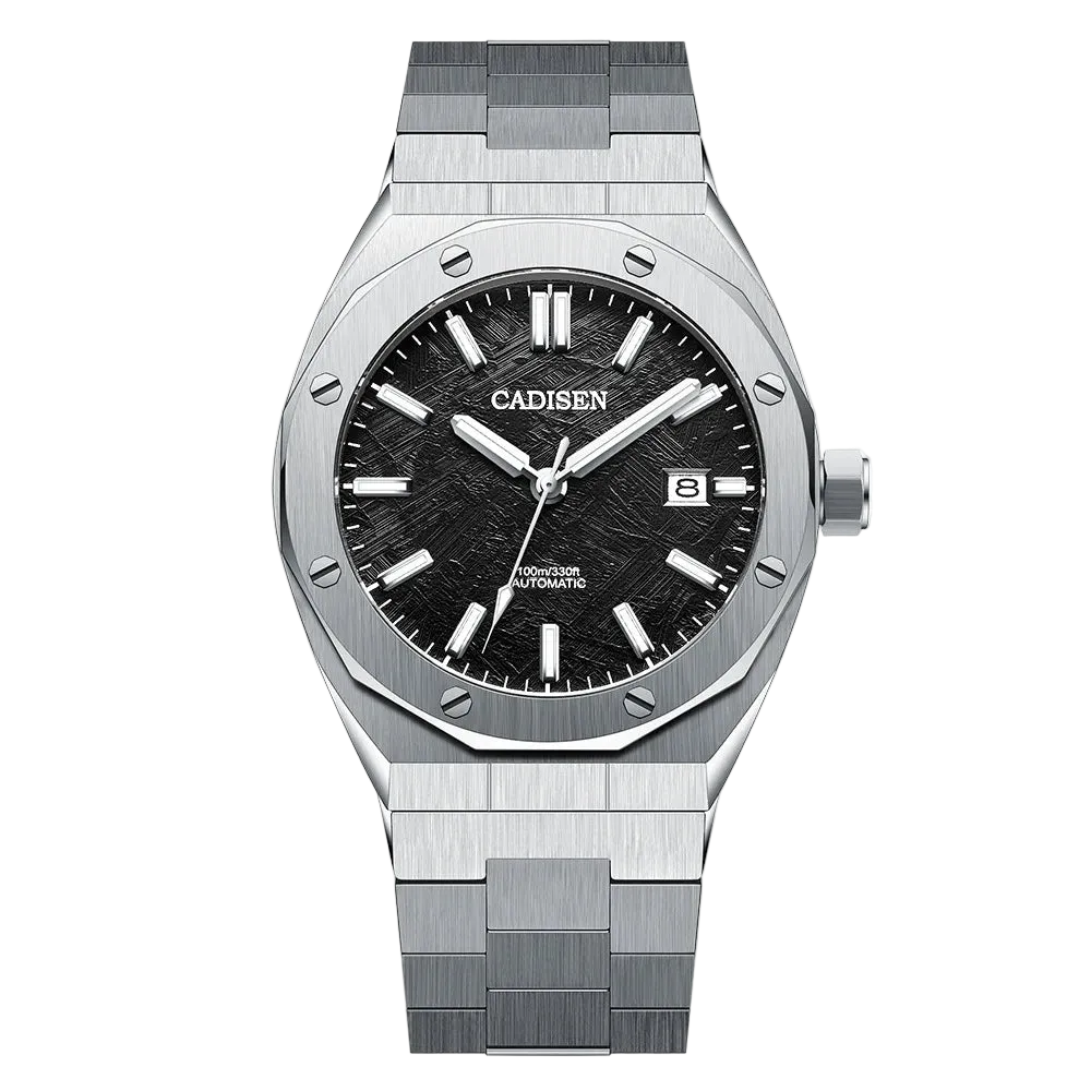 Cadisen C8193 - Men Autom - Front black meteorite dial