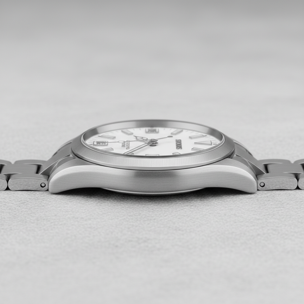 Cronos L6019 - cronos aut - watch profile, brushed case