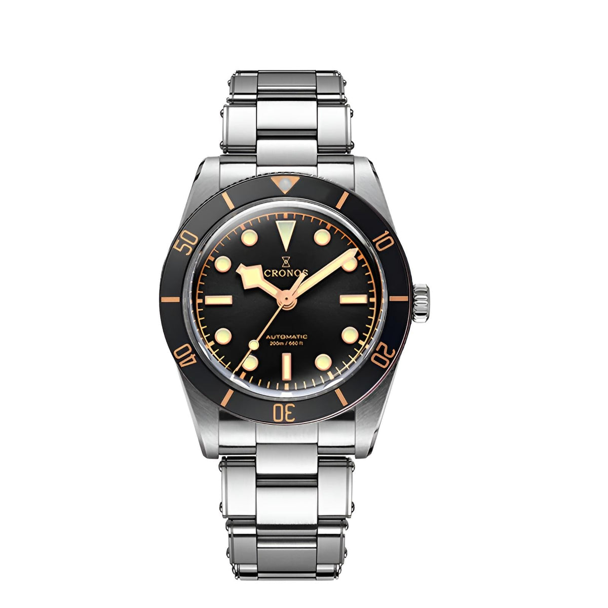Cronos L6024 – Men’s cronos diver watch 200m Automatic Sapphire breitvacher