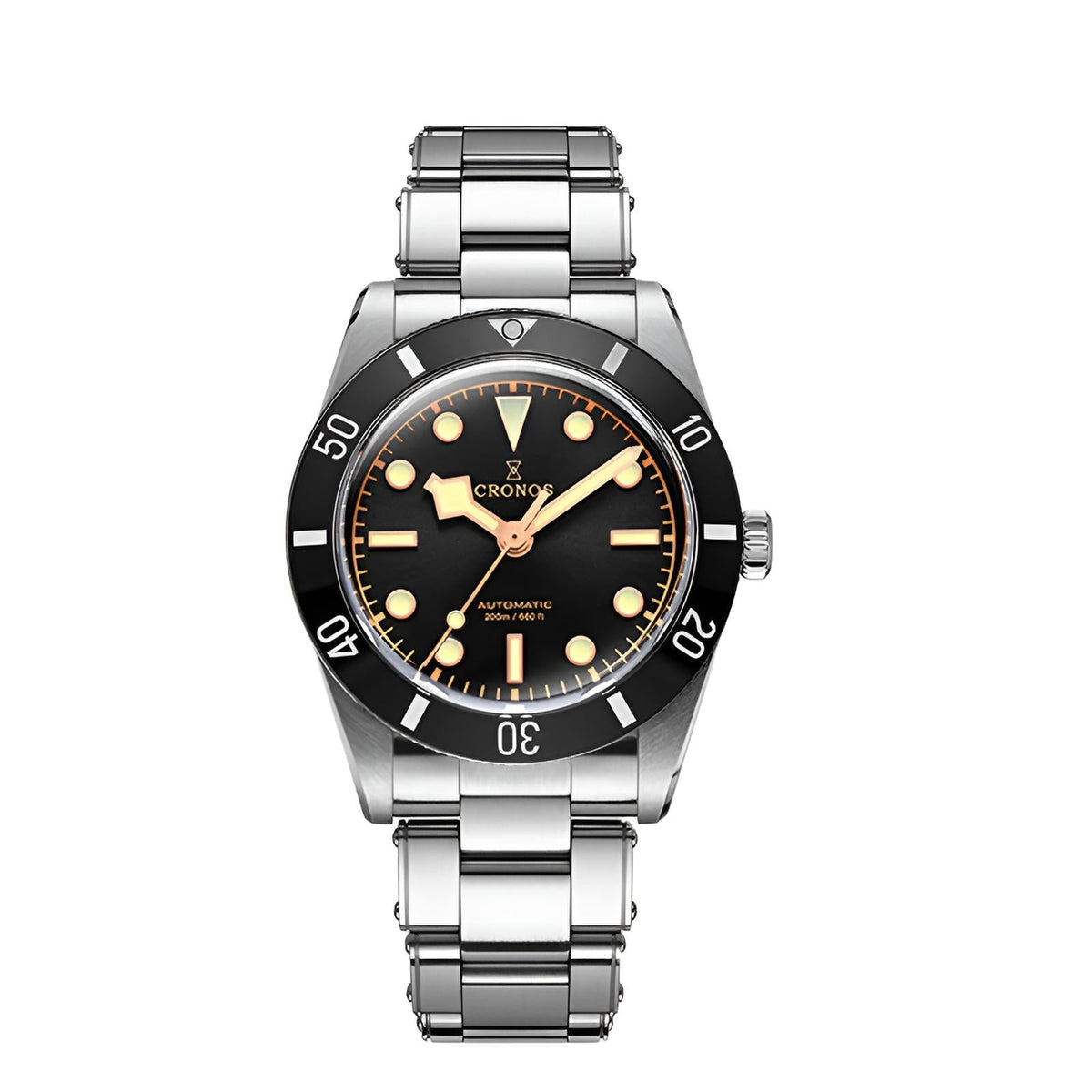Cronos L6024 – Men’s cronos diver watch 200m Automatic Sapphire breitvacher