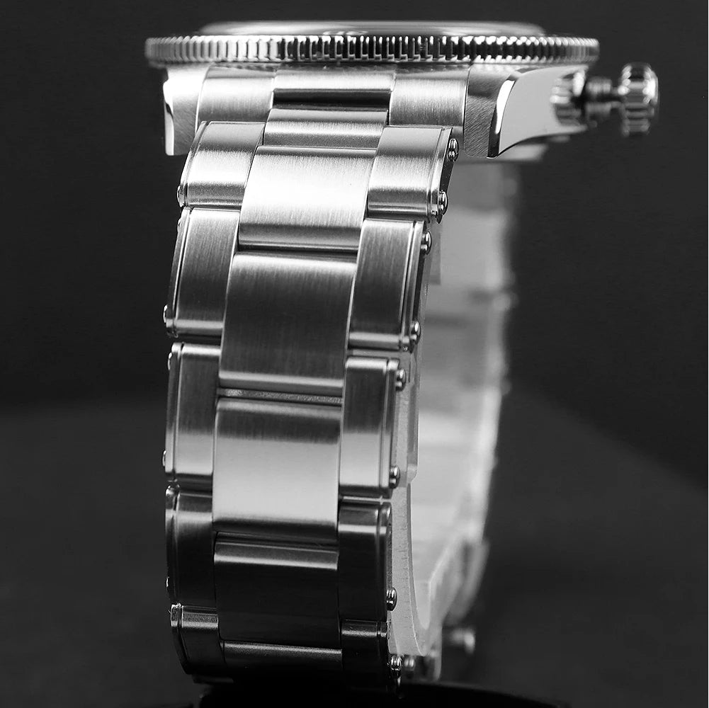 Cronos L6024 – Men’s cronos diver watch – Ocean Shadow Black Bezel – 200m Sapphire Automatic